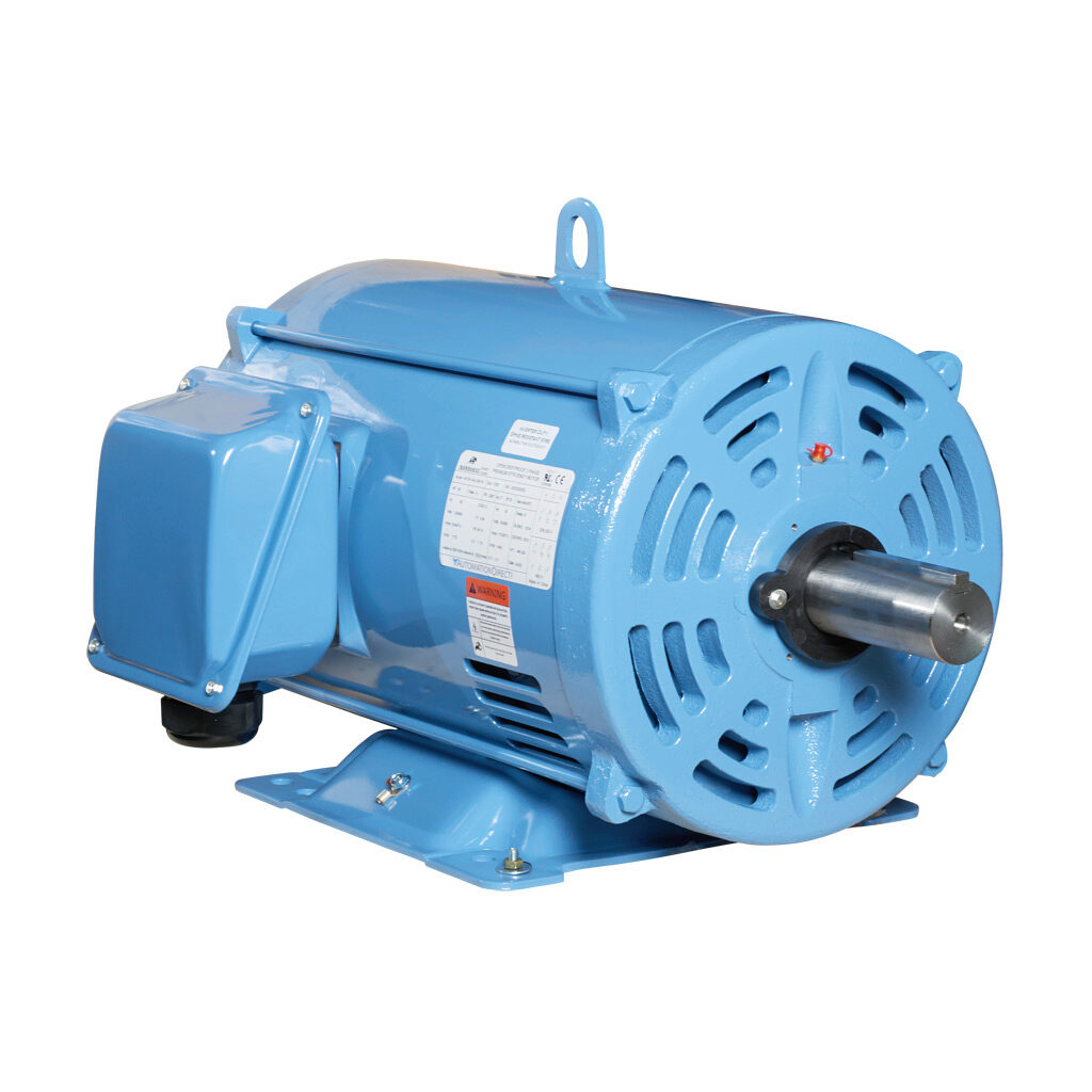 MTDP-040-3BD18 - IronHorse MTDP premium efficiency AC induction motor, general purpose and inverter rated, 40hp, 3-phase, 208-230/460 VAC, 1800rpm, ODP, NEMA 324T frame, rolled steel, rigid base mount.