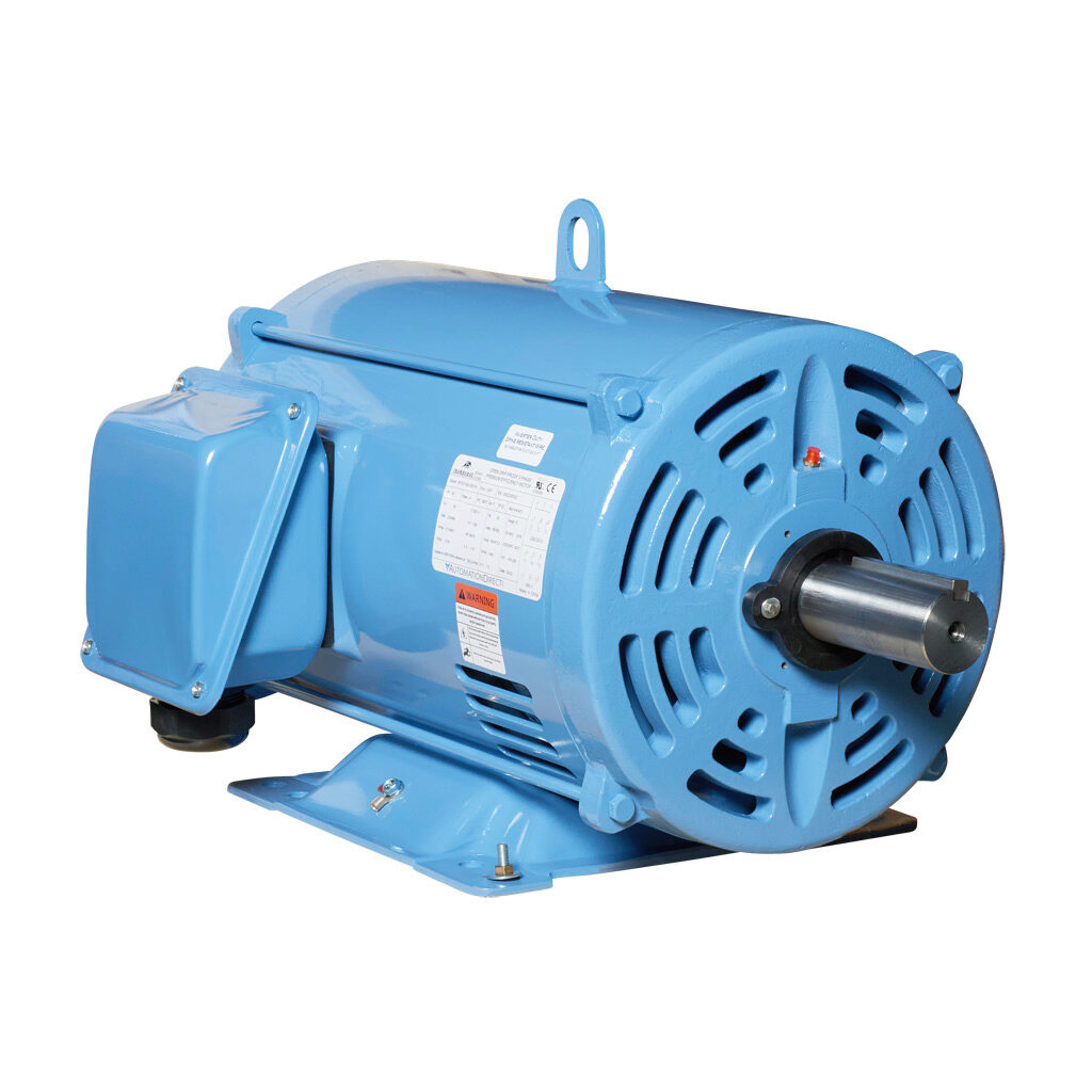 MTDP-050-3BD18 - IronHorse MTDP premium efficiency AC induction motor, general purpose and inverter rated, 50hp, 3-phase, 208-230/460 VAC, 1800rpm, ODP, NEMA 326T frame, rolled steel, rigid base mount.