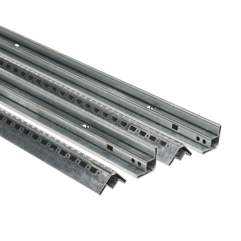 MTK180-4 - Quadritalia OK series vertical frame rail, 1800mm, galvanized steel. Package of 4.