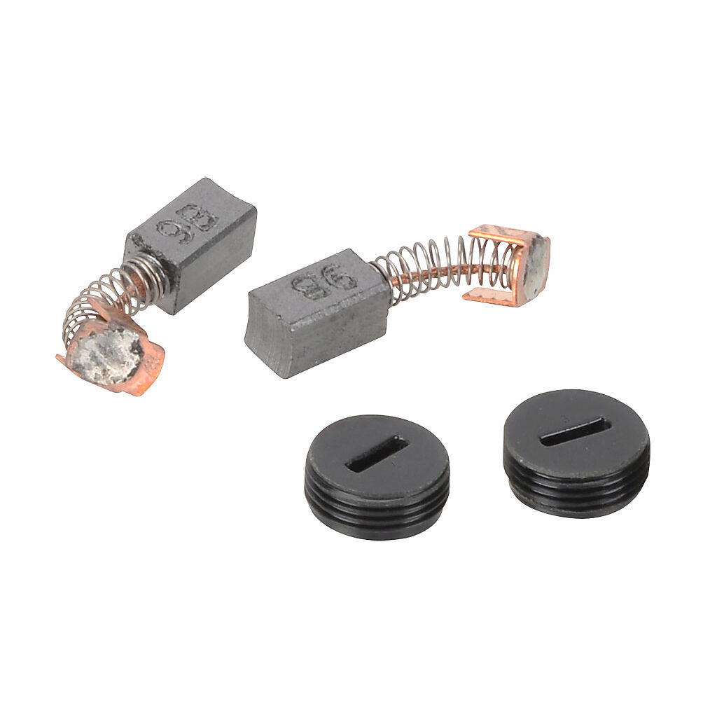 MTPM-BRUSH-7 - IronHorse DC motor brushes, replacement. Package of 2. For use with IronHorse 1/10hp or smaller 90 VDC or 180 VDC MTPM, MTGR, MTGP and VP1 series permanent magnet DC motors and gearmotors. (2) brush caps included.