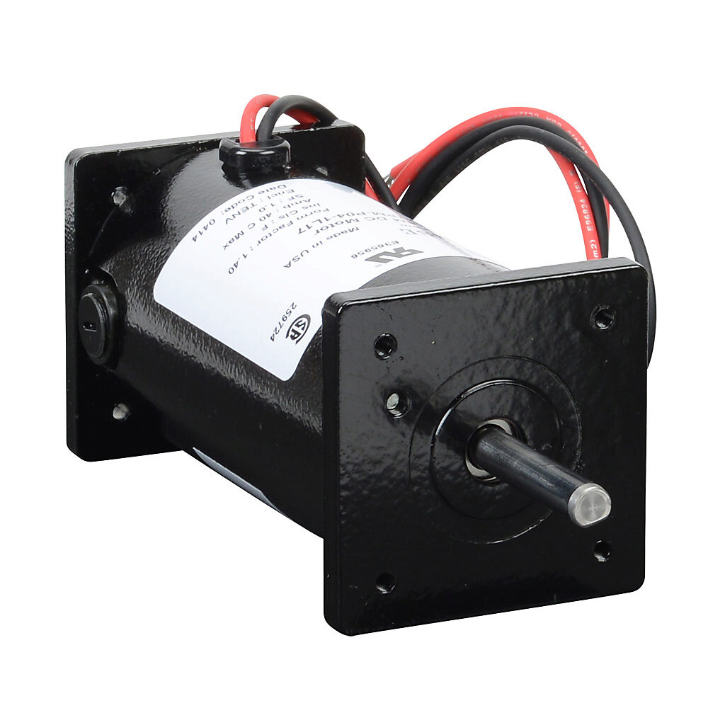 MTPM-P04-1L17 - IronHorse MTPM DC permanent magnet motor, SCR-PWM rated, 1/26hp, 90 VDC, 1749rpm, TENV, small frame, rolled steel, flange mount.