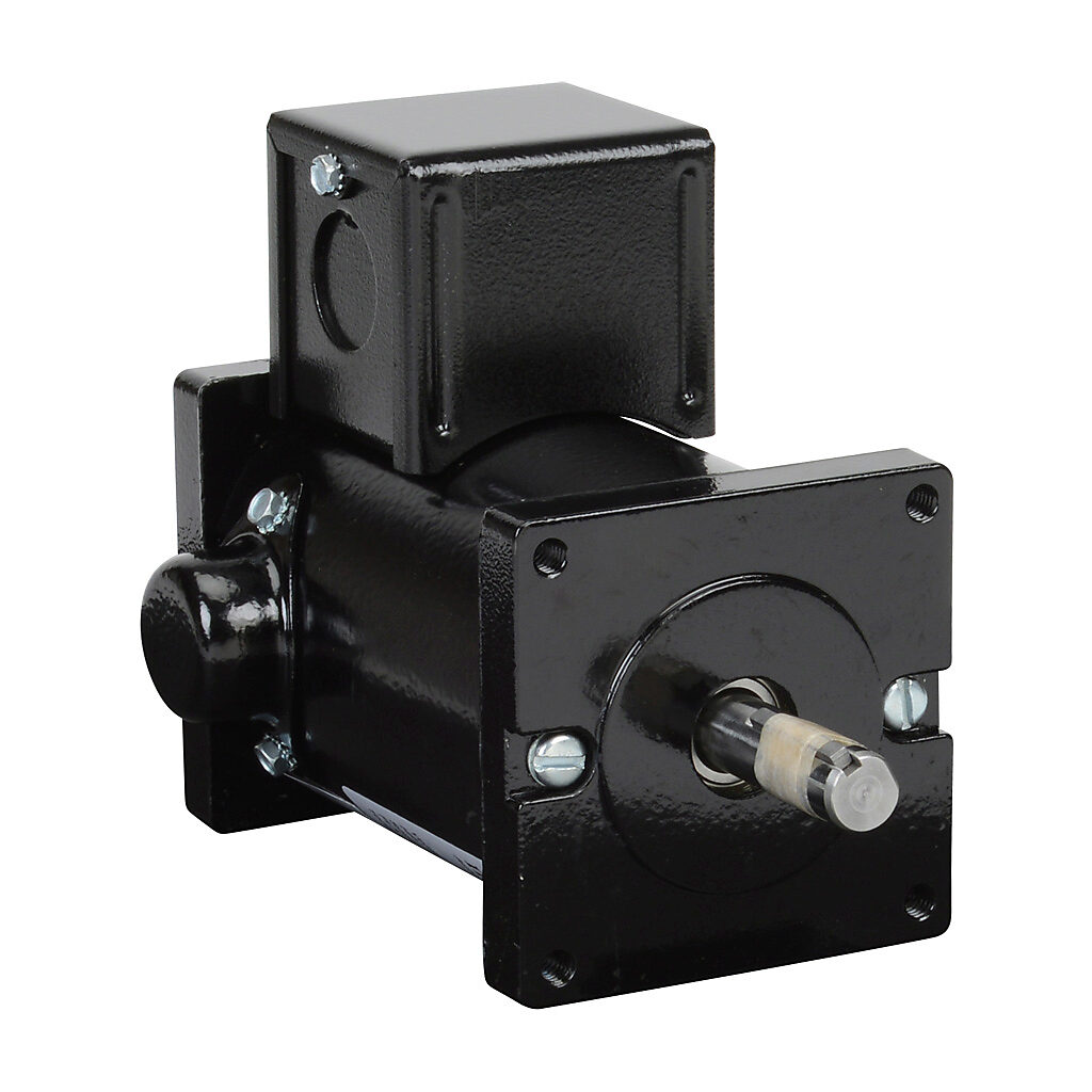 MTPM-P05-1L19 - IronHorse MTPM DC permanent magnet motor, SCR-PWM rated, 1/19hp, 90 VDC, 1917rpm, TENV, small frame, rolled steel, flange mount.