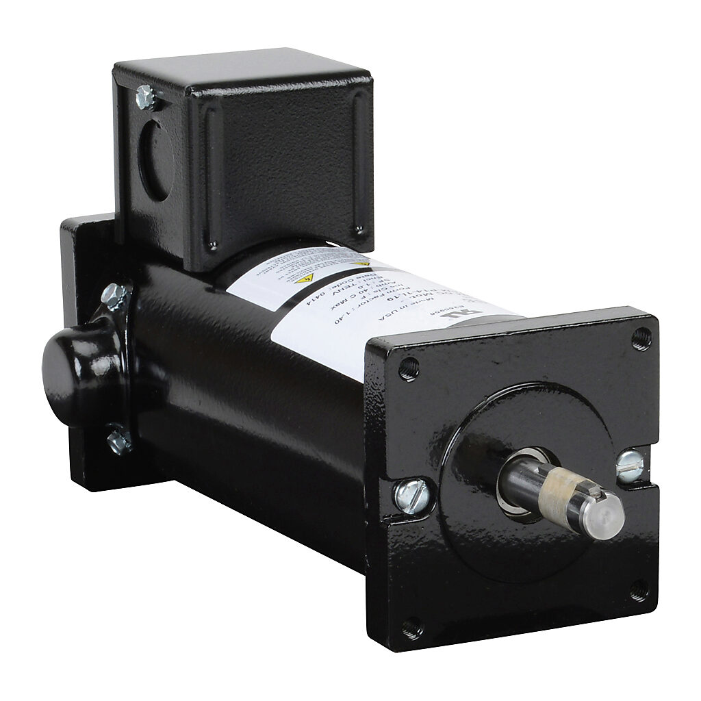 MTPM-P14-1L19 - IronHorse MTPM DC permanent magnet motor, SCR-PWM rated, 1/7hp, 90 VDC, 1740rpm, TENV, small frame, rolled steel, flange mount.
