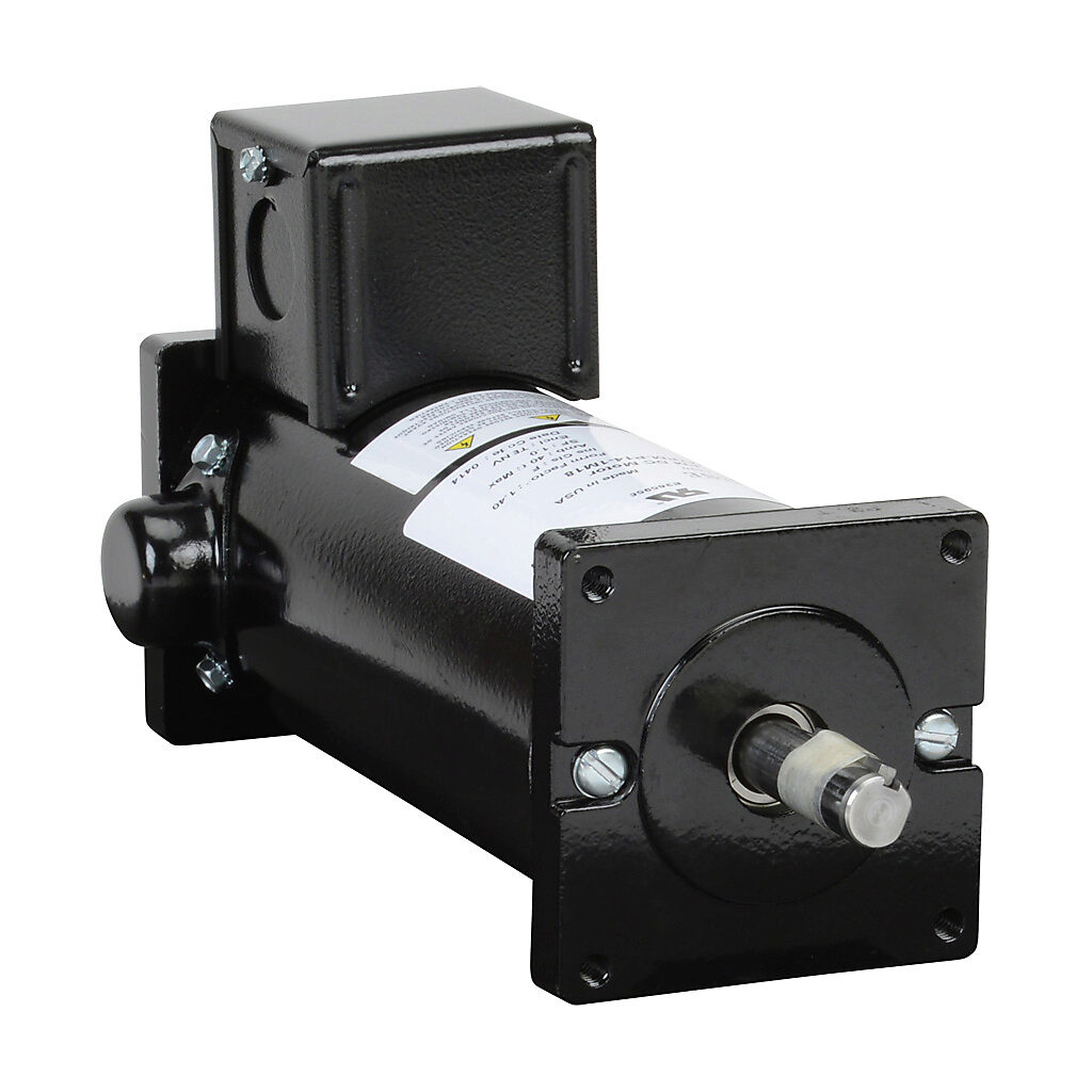 MTPM-P14-1M18 - IronHorse MTPM DC permanent magnet motor, SCR-PWM rated, 1/7hp, 180 VDC, 1828rpm, TENV, small frame, rolled steel, flange mount.