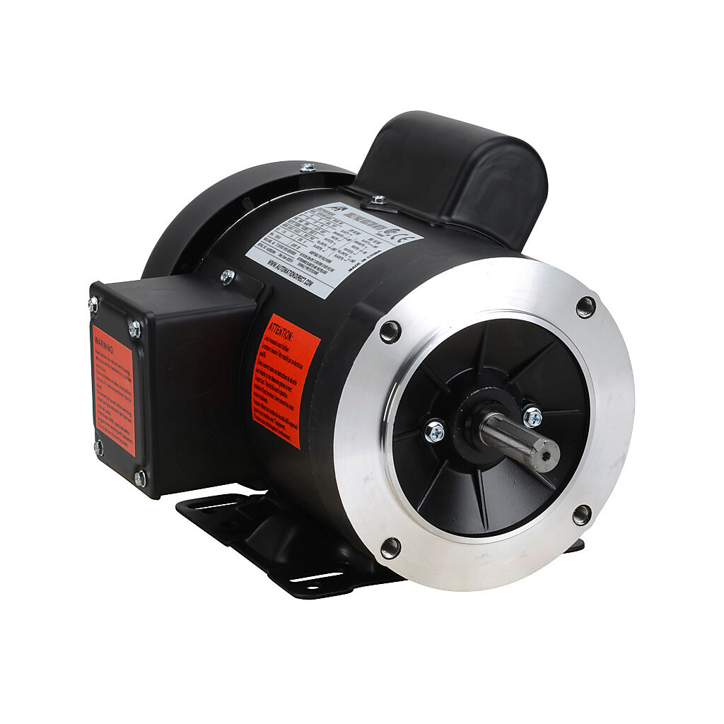 MTR2-P50-1AB36 - IronHorse MTR standard efficiency AC induction motor, general purpose, 1/2hp, 1-phase, 115/230 VAC, 3600rpm, TEFC, NEMA 56C frame, rolled steel, C-face/removable rigid base mount.