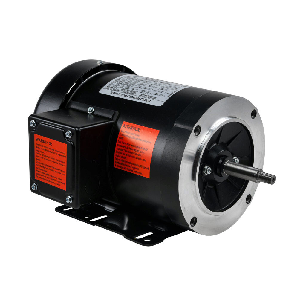 MTRJ-P50-3BD36J - IronHorse MTR standard efficiency AC induction motor, centrifugal jet pump, 1/2hp, 3-phase, 230/460 VAC, 3600rpm, TEFC, NEMA 56J frame, rolled steel, C-face/removable rigid base mount.