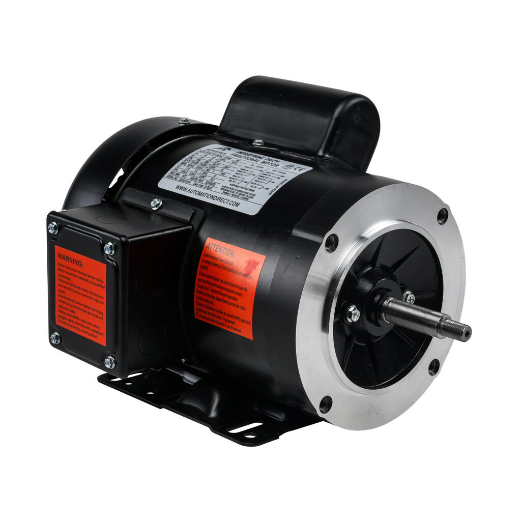 MTRJ-P75-1AB36J - IronHorse MTR standard efficiency AC induction motor, centrifugal jet pump, 3/4hp, 1-phase, 115/230 VAC, 3600rpm, TEFC, NEMA 56J frame, rolled steel, C-face/removable rigid base mount.