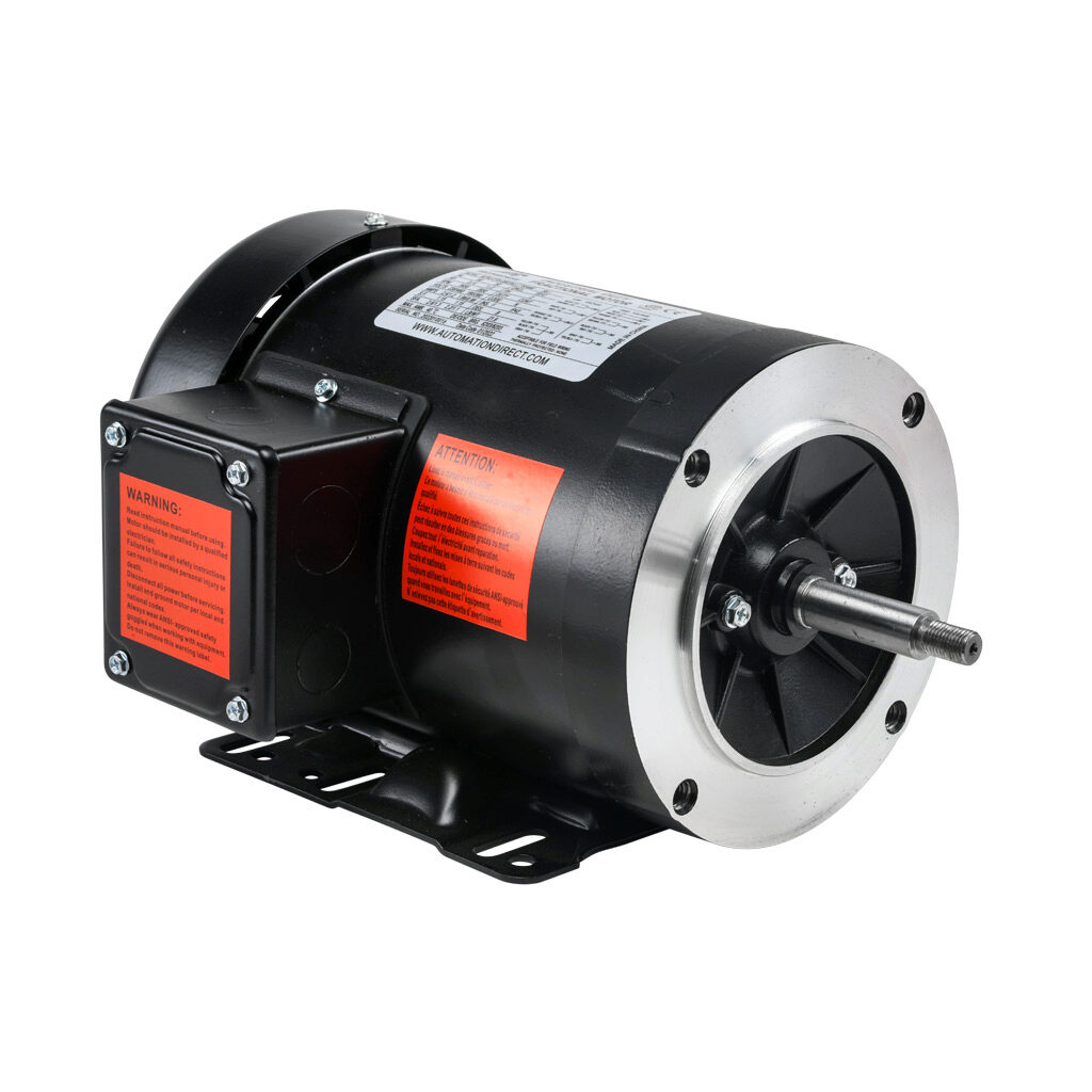MTRJ-P75-3BD36J - IronHorse MTR standard efficiency AC induction motor, centrifugal jet pump, 3/4hp, 3-phase, 230/460 VAC, 3600rpm, TEFC, NEMA 56J frame, rolled steel, C-face/removable rigid base mount.