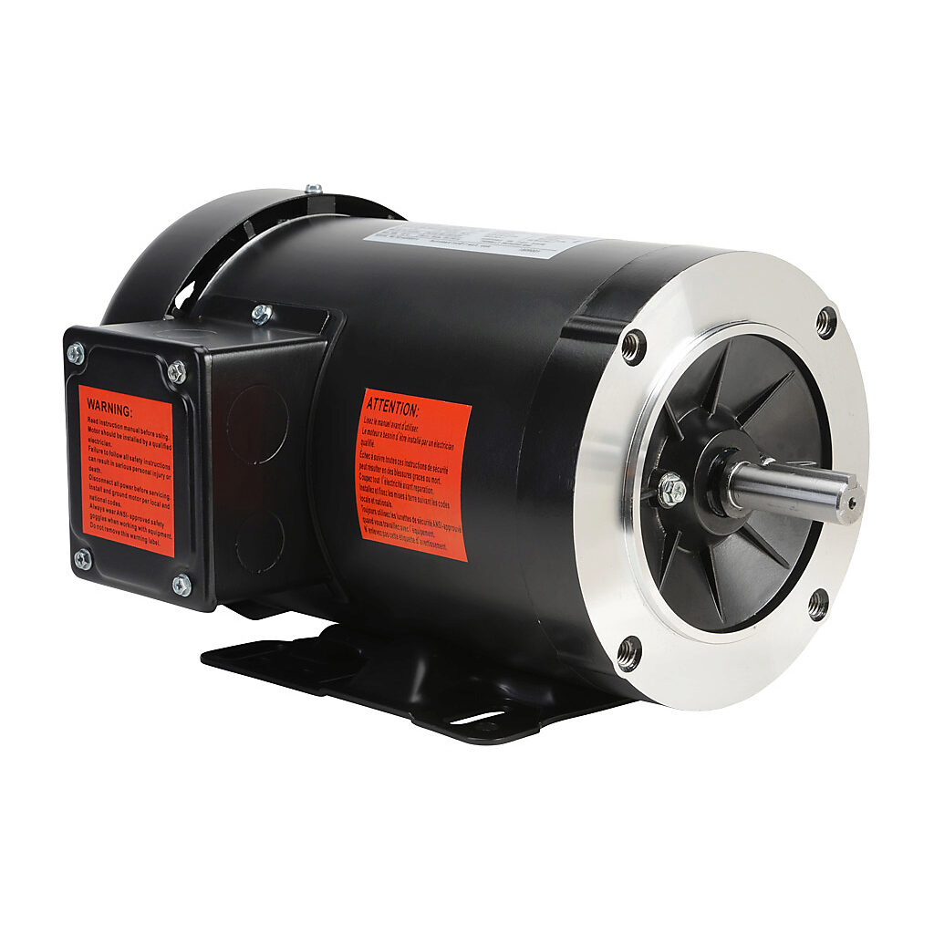 MTRP-003-3BD36 - IronHorse MTR premium efficiency AC induction motor, general purpose and inverter rated, 3hp, 3-phase, 208-230/460 VAC, 3600rpm, TEFC, NEMA 56C/HC frame, rolled steel, C-face/removable rigid base mount.