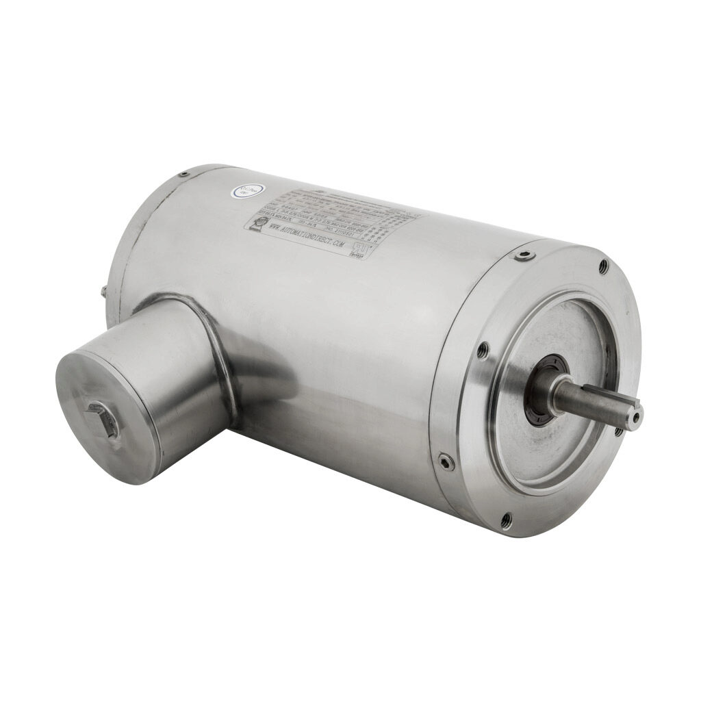 MTSN-002-3BD18R - IronHorse MTS premium efficiency AC induction motor, washdown and inverter rated, 2hp, 3-phase, 208-230/460 VAC, 1800rpm, TENV, NEMA 56C frame, 304 stainless steel, C-face mount.