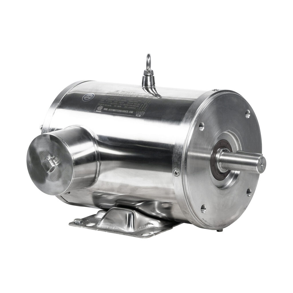 MTSN-003-3BD36-18 - IronHorse MTS premium efficiency AC induction motor, washdown and inverter rated, 3hp, 3-phase, 208-230/460 VAC, 3600rpm, TENV, NEMA 182TC frame, 304 stainless steel, C-face/rigid base mount.