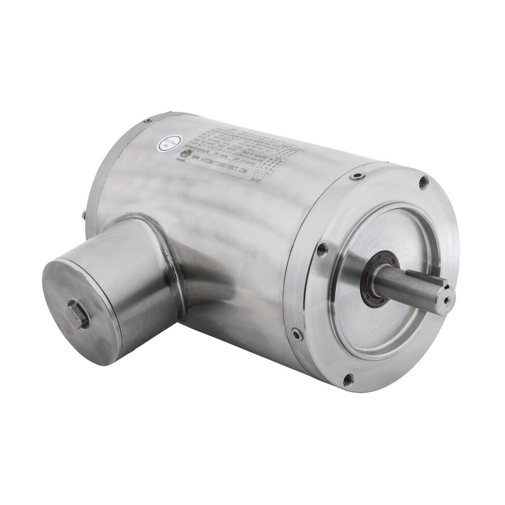 MTSN-1P5-3BD18R-14 - IronHorse MTS premium efficiency AC induction motor, washdown and inverter rated, 1-1/2hp, 3-phase, 208-230/460 VAC, 1800rpm, TENV, NEMA 145TC frame, 304 stainless steel, C-face mount.