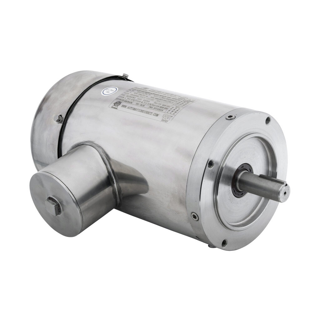 MTSP-002-3BD18R-14 - IronHorse MTS premium efficiency AC induction motor, washdown and inverter rated, 2hp, 3-phase, 208-230/460 VAC, 1800rpm, TEFC, NEMA 145TC frame, 304 stainless steel, C-face mount.