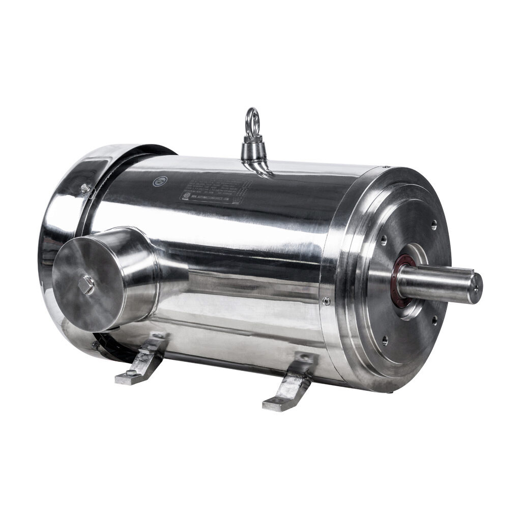 MTSP-020-3BD18 - IronHorse MTS premium efficiency AC induction motor, washdown and inverter rated, 20hp, 3-phase, 208-230/460 VAC, 1800rpm, TEFC, NEMA 256TC frame, 304 stainless steel, C-face/rigid base mount.