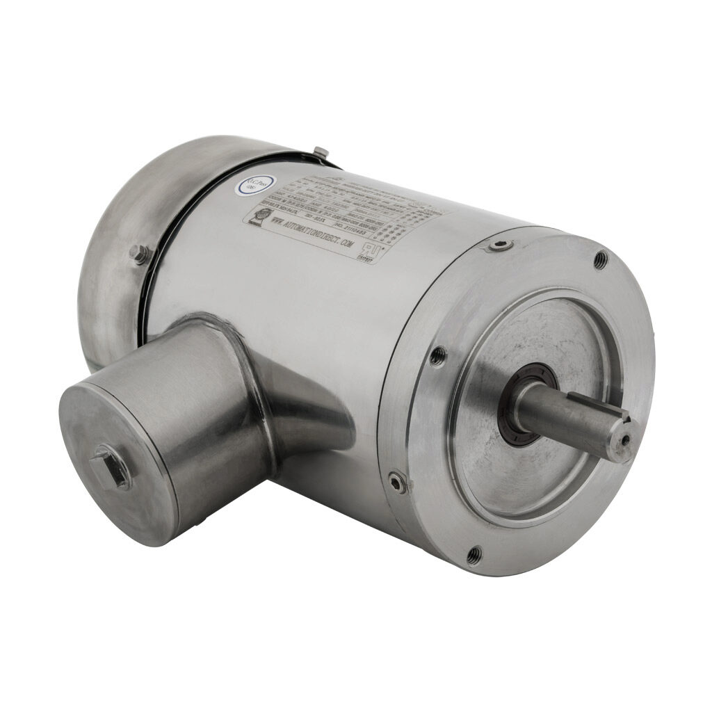 MTSP-1P5-3BD18R-14 - IronHorse MTS premium efficiency AC induction motor, washdown and inverter rated, 1-1/2hp, 3-phase, 208-230/460 VAC, 1800rpm, TEFC, NEMA 145TC frame, 304 stainless steel, C-face mount.