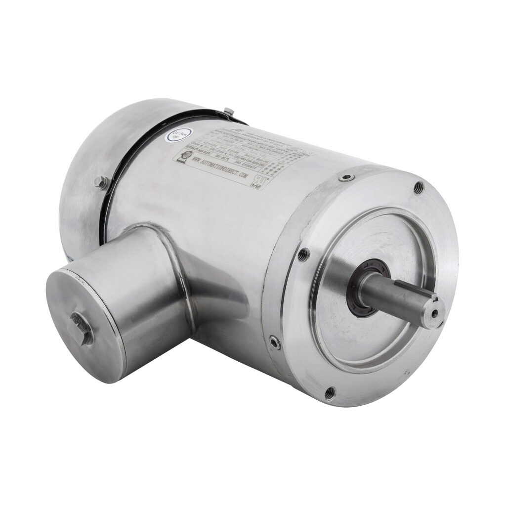 MTSP-1P5-3BD36R-14 - IronHorse MTS premium efficiency AC induction motor, washdown and inverter rated, 1-1/2hp, 3-phase, 208-230/460 VAC, 3600rpm, TEFC, NEMA 143TC frame, 304 stainless steel, C-face mount.