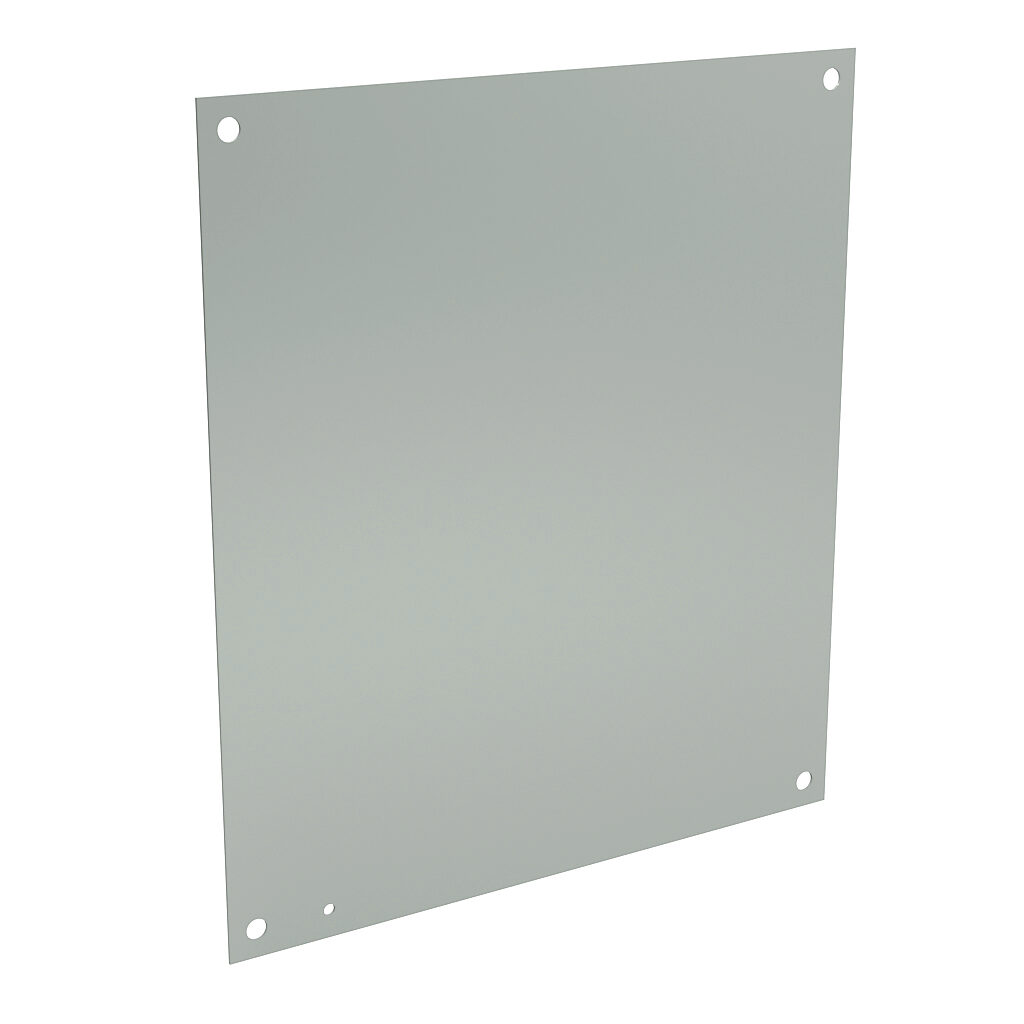 N1P2024 - Wiegmann subpanel, carbon steel, white, powder coat finish. For use with 24x20 (HxW) N1C2024xxLP enclosures.