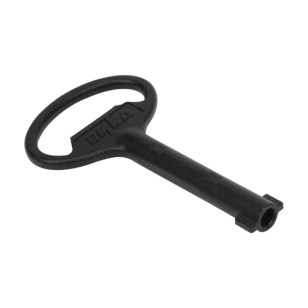 N41214TVPK - Wiegmann double-bit key, black matte finish. For use with N41214TVP enclosure latches.