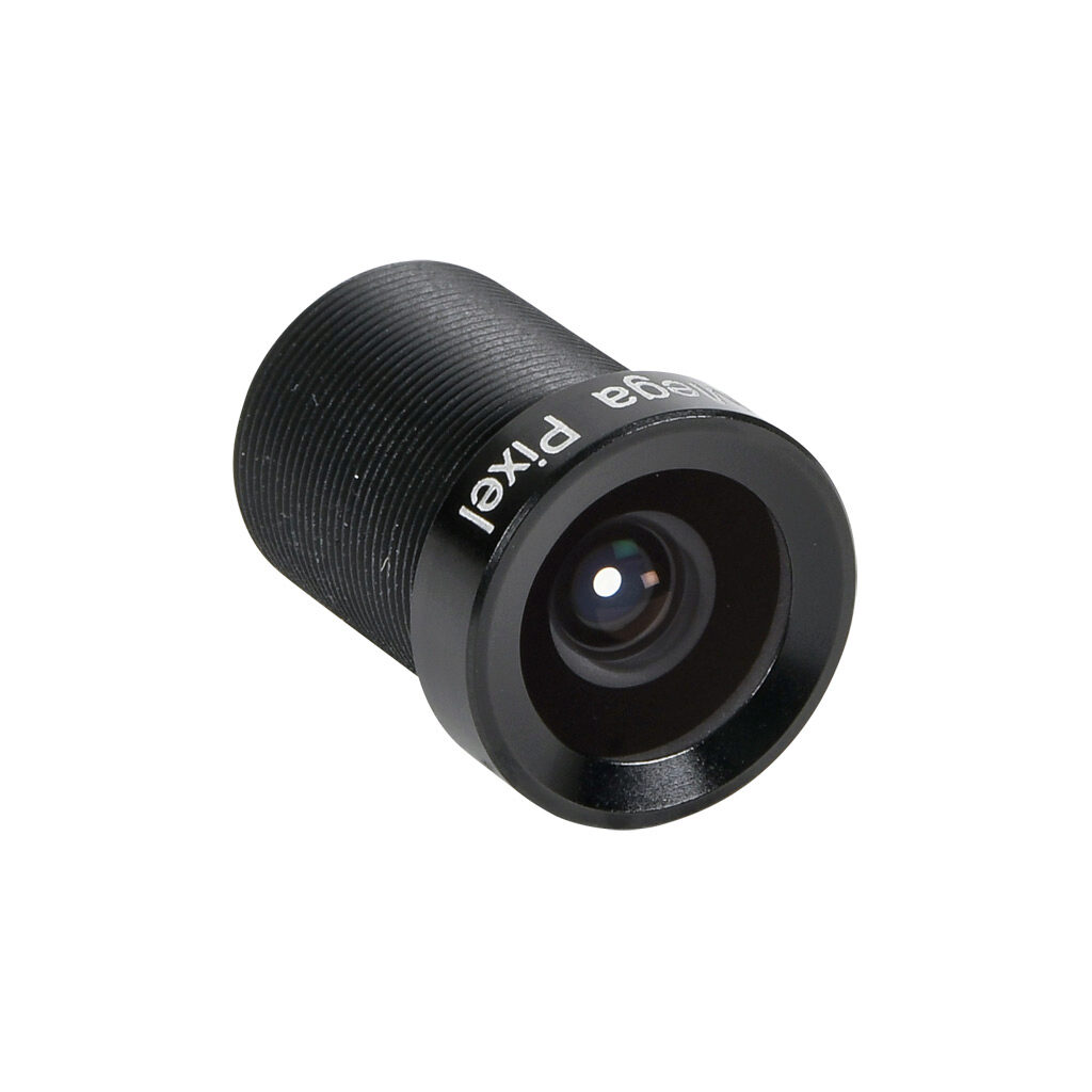 O-S1-S-036-40 - di-soric lens, 3.6mm focal length, fixed f/4.0 aperture, S-mount.