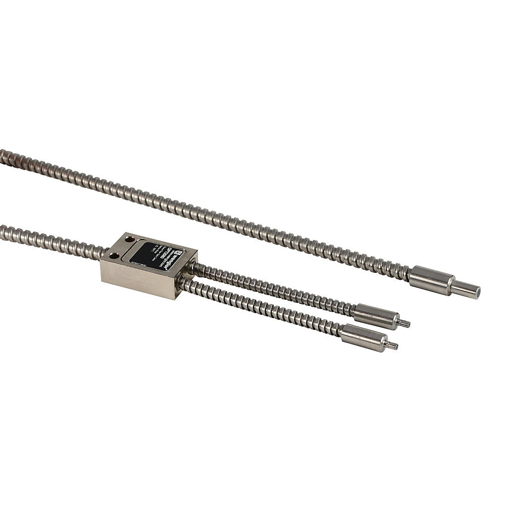 OPT2080 - Wenglor optical fiber, glass, diffuse, statistic mixture, 5mm diameter head, stainless steel, stainless steel jacket, 160mm sensing distance, 1m length.
