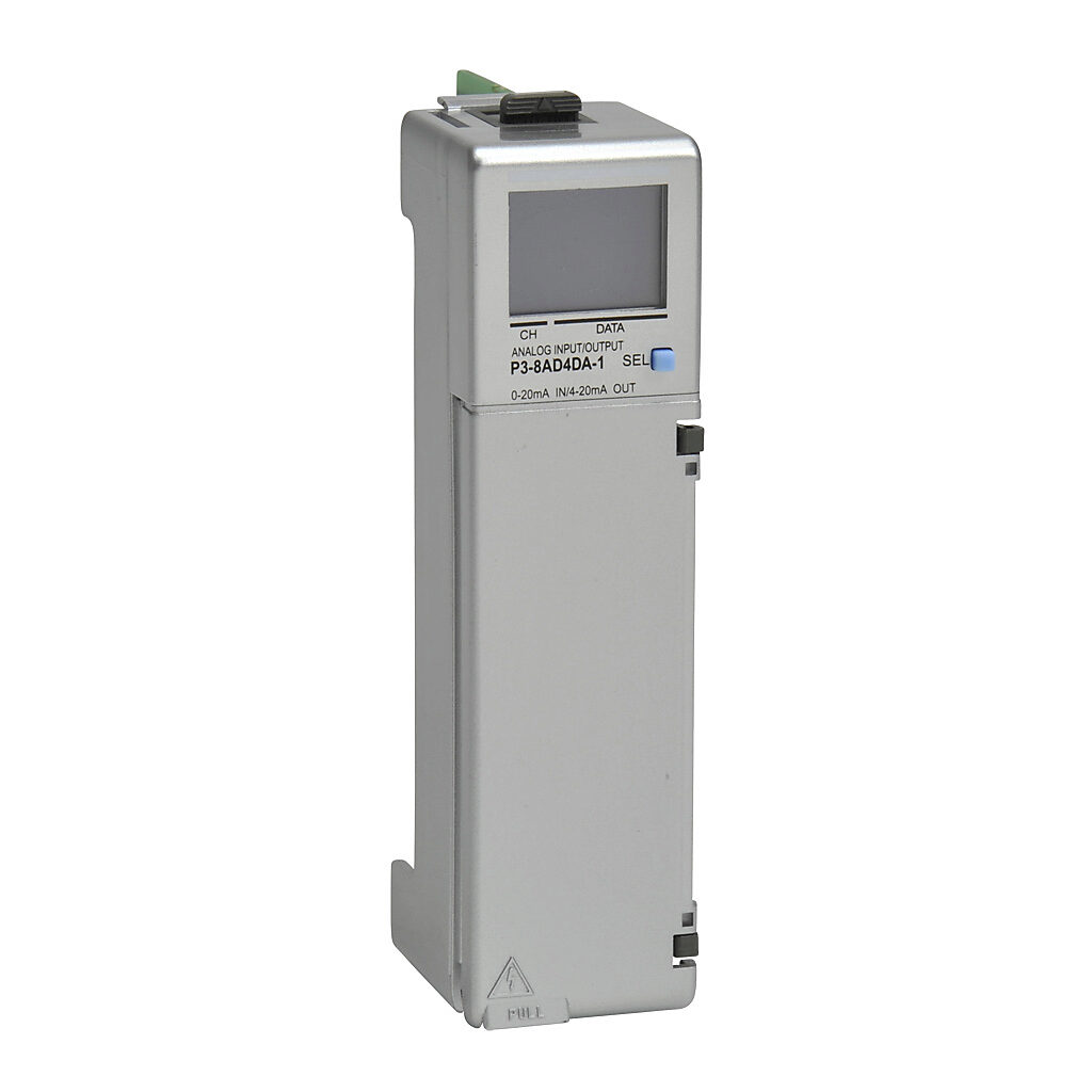 AutomationDirect P3-8AD4DA-1 - Productivity3000 analog combo module, Input: 8-channel, current, Output: 4-channel, current. Requires P3-RTB removable terminal block or ZIPLink pre-wired cables.