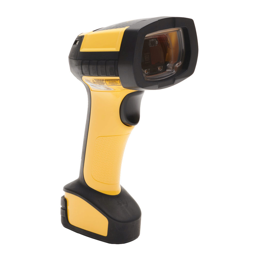 PBT9600-SRRB - Datalogic PowerScan 960X series barcode scanner, 1D and 2D, imager, cordless, Bluetooth communication, rugged duty, 1280 x 800 optical resolution. Scanner with removable battery included.