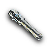 PD1-AN-3F - AutomationDirect inductive proximity sensor, tubular, 5mm diameter x 38mm body, stainless steel housing, NPN, N.O. output, 1.5mm sensing distance, flush, 3 kHz switching frequency, IP67, 3-pin M8 quick-disconnect.