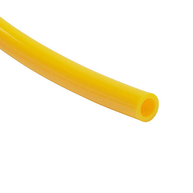 PE12YEL100 - HydroMode potable water tubing, polyethylene, yellow, 1/2in outside diameter, 3/8in inside diameter, NSF/ANSI 61, 100ft package.