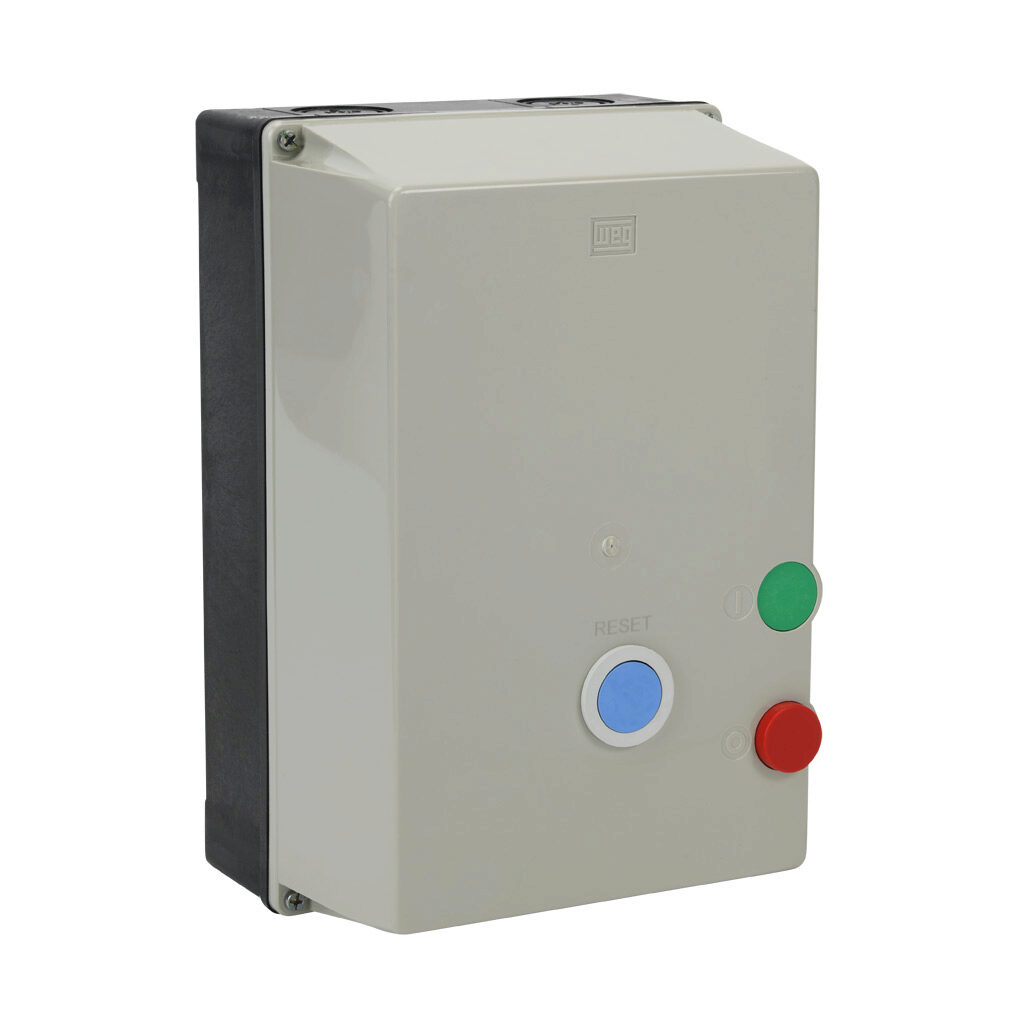PESW-B40D39AX-R70 - WEG Electric PESW series non-combination motor starter, 40A, 3-pole, 480 VAC (50/60Hz) coil voltage, bi-metallic, 25.0-40.0A adjustable, NEMA 4/4X.