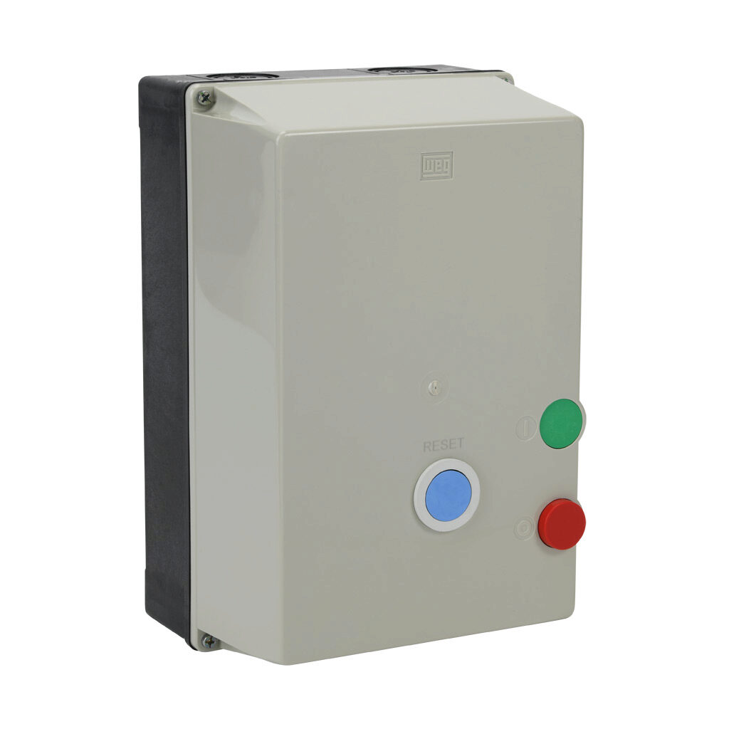 PESW-B50D39AX-R71 - WEG Electric PESW series non-combination motor starter, 50A, 3-pole, 480 VAC (50/60Hz) coil voltage, bi-metallic, 32.0-50.0A adjustable, NEMA 4/4X.
