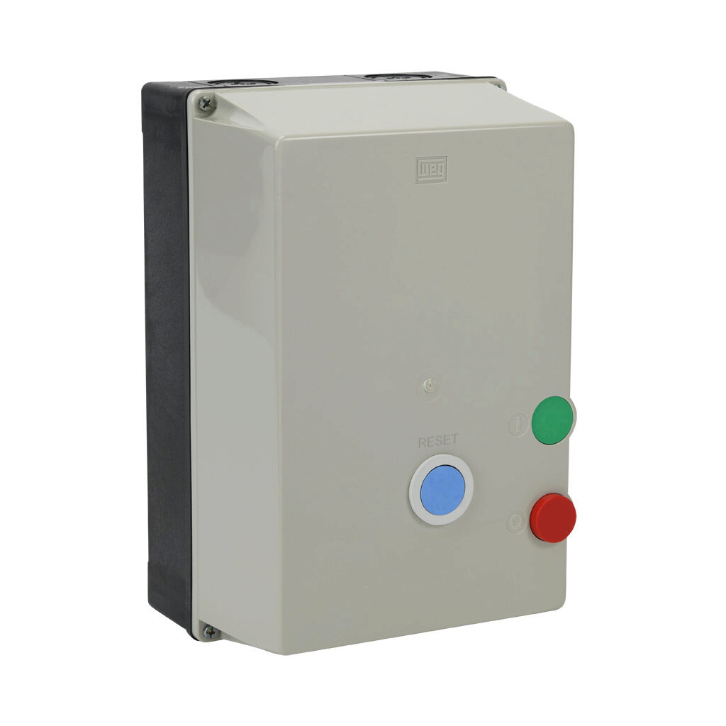 PESW-B80D39AX-R74 - WEG Electric PESW series non-combination motor starter, 80A, 3-pole, 480 VAC (50/60Hz) coil voltage, bi-metallic, 57.0-70.0A adjustable, NEMA 4/4X.