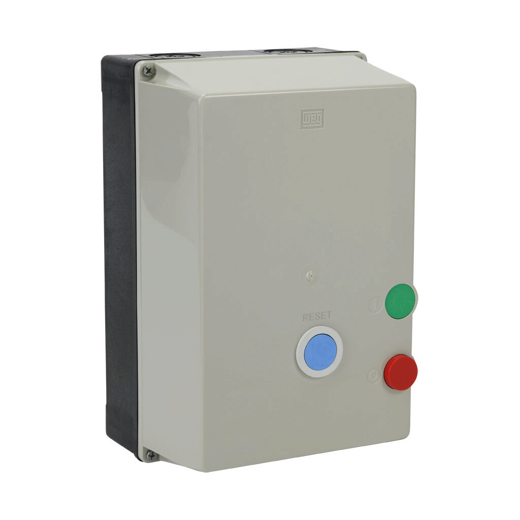 PESW-B80D39AX-R75 - WEG Electric PESW series non-combination motor starter, 80A, 3-pole, 480 VAC (50/60Hz) coil voltage, bi-metallic, 63.0-80.0A adjustable, NEMA 4/4X.