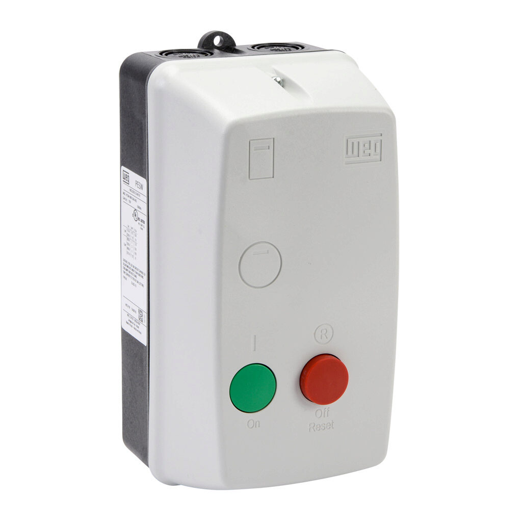 PESW-B9D15AX-R63 - WEG Electric PESW series non-combination motor starter, 9A, 3-pole, 120 VAC (50/60Hz) coil voltage, bi-metallic, 7.0-10.0A Adjustable, NEMA 4/4X.