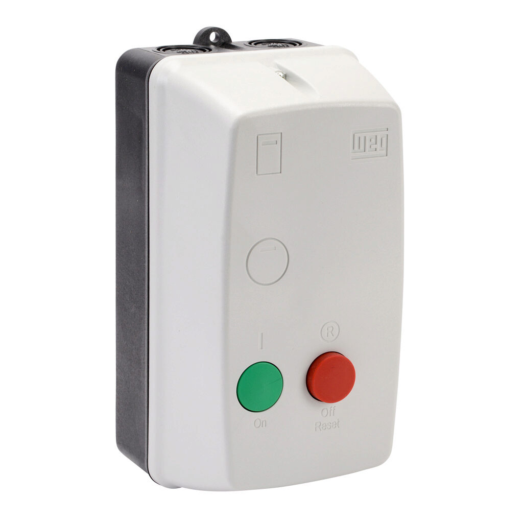 PESW-B9D39AX-R60 - WEG Electric PESW series non-combination motor starter, 9A, 3-pole, 480 VAC (50/60Hz) coil voltage, bi-metallic, 2.8-4.0A Adjustable, NEMA 4/4X.