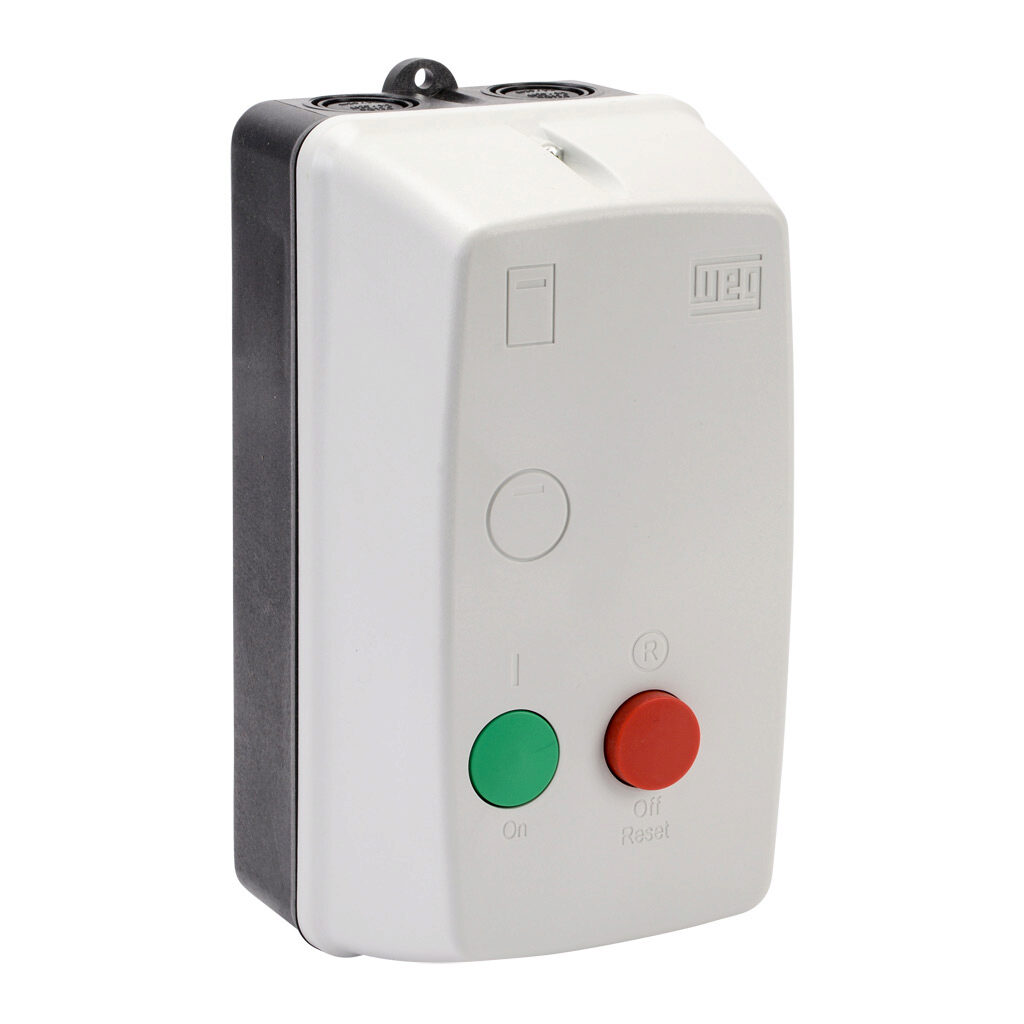 PESW-B9D39AX-R62 - WEG Electric PESW series non-combination motor starter, 9A, 3-pole, 480 VAC (50/60Hz) coil voltage, bi-metallic, 5.6-8.0A Adjustable, NEMA 4/4X.