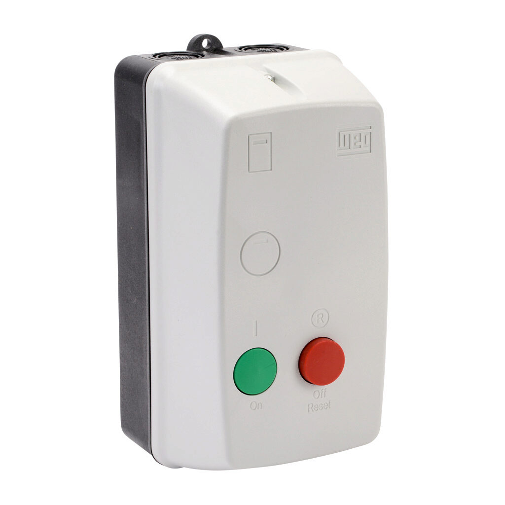 PESW-B9V24AX-R61 - WEG Electric PESW series non-combination motor starter, 9A, 3-pole, 208-240 VAC (60Hz)/180-208 VAC (50Hz) coil voltage, bi-metallic, 4.0-6.3A Adjustable, NEMA 4/4X.