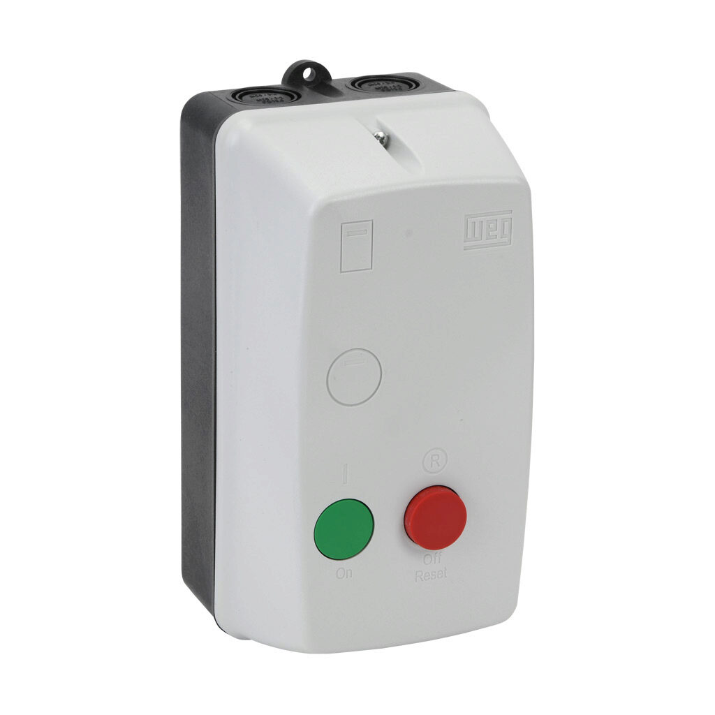 PESWS-B18V24AX-RM66 - WEG Electric PESWS series non-combination motor starter, 18A, 2-pole, 208-240 VAC (60Hz)/180-208 VAC (50Hz) coil voltage, bi-metallic, 11.0-17.0.A Adjustable, NEMA 4/4X.