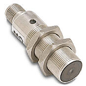 PKW-0P-1H - Micro Detectors inductive proximity sensor, tubular, 18mm diameter x 63.5mm body, stainless steel housing, PNP, N.O./N.C. complementary outputs, 5mm sensing distance, flush, 1 kHz switching frequency, IP67 IP68, 4-pin M12 quick-disconn...