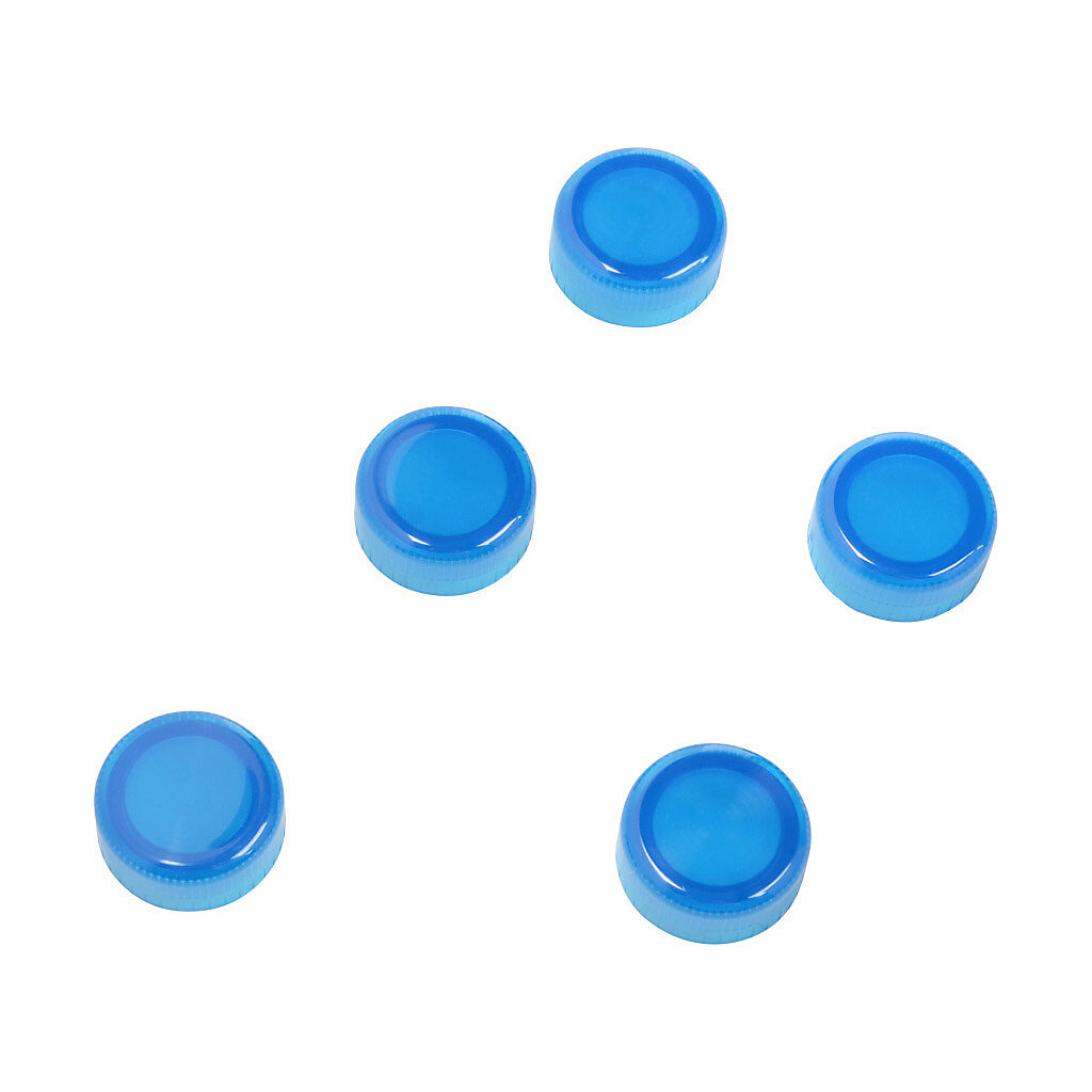 PL1170PB-5 - AutomationDirect indicating light lens, replacement, blue. Package of 5. For use with GCX series indicators.