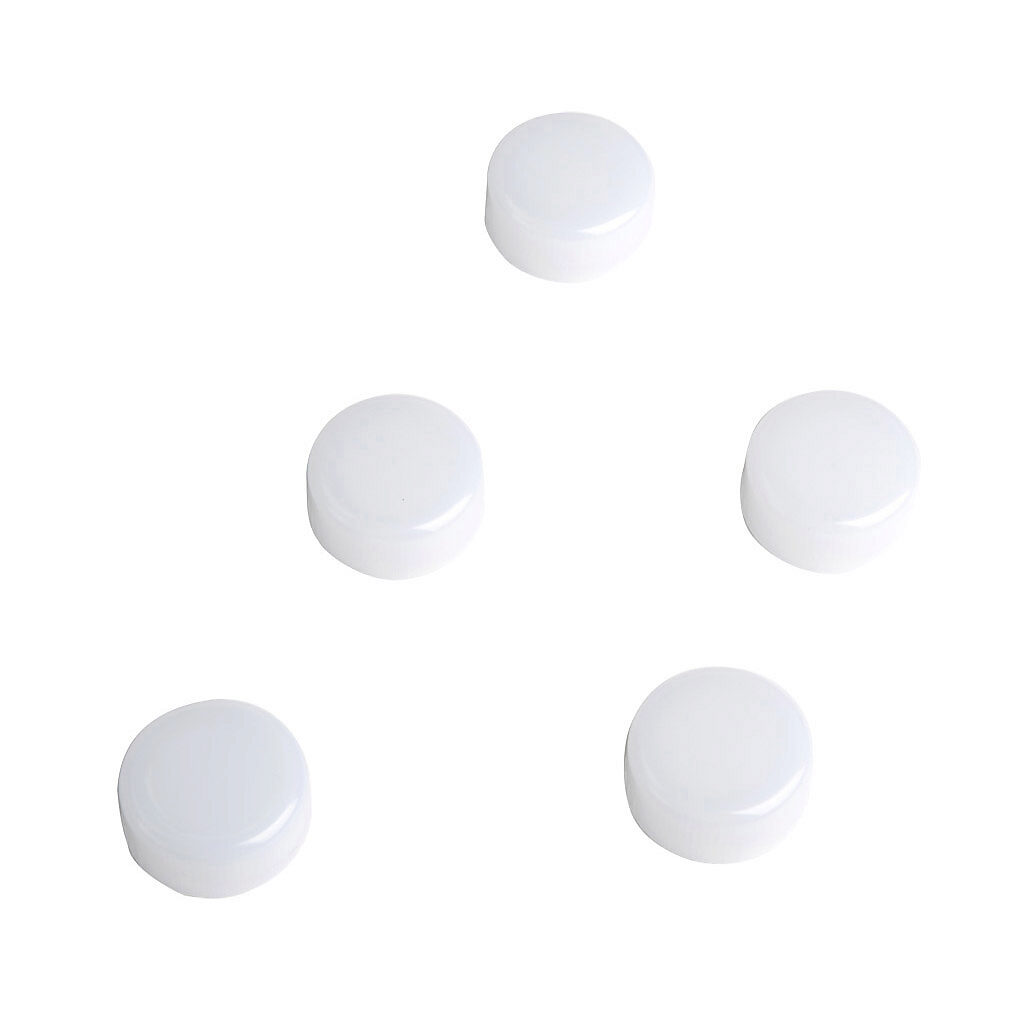 PL1170PW-5 - AutomationDirect indicating light lens, replacement, white. Package of 5. For use with GCX series indicators.