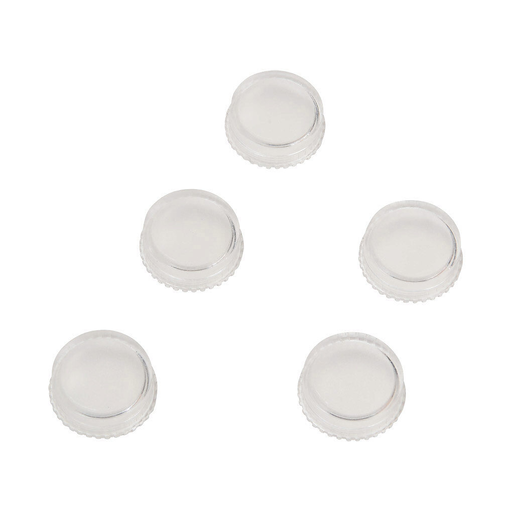 PL1308PN-5 - AutomationDirect extended lens, replacement, clear. Package of 5. For use with GCX series pushbuttons.