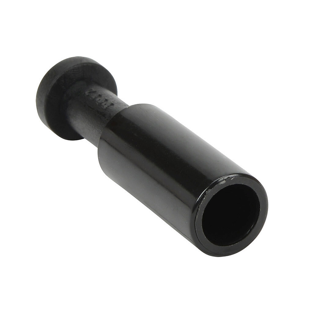 PLUG12M - NITRA pneumatic push-to-connect fitting, plug, thermoplastic (PBT) body, 12mm plug-in. Package of 5.