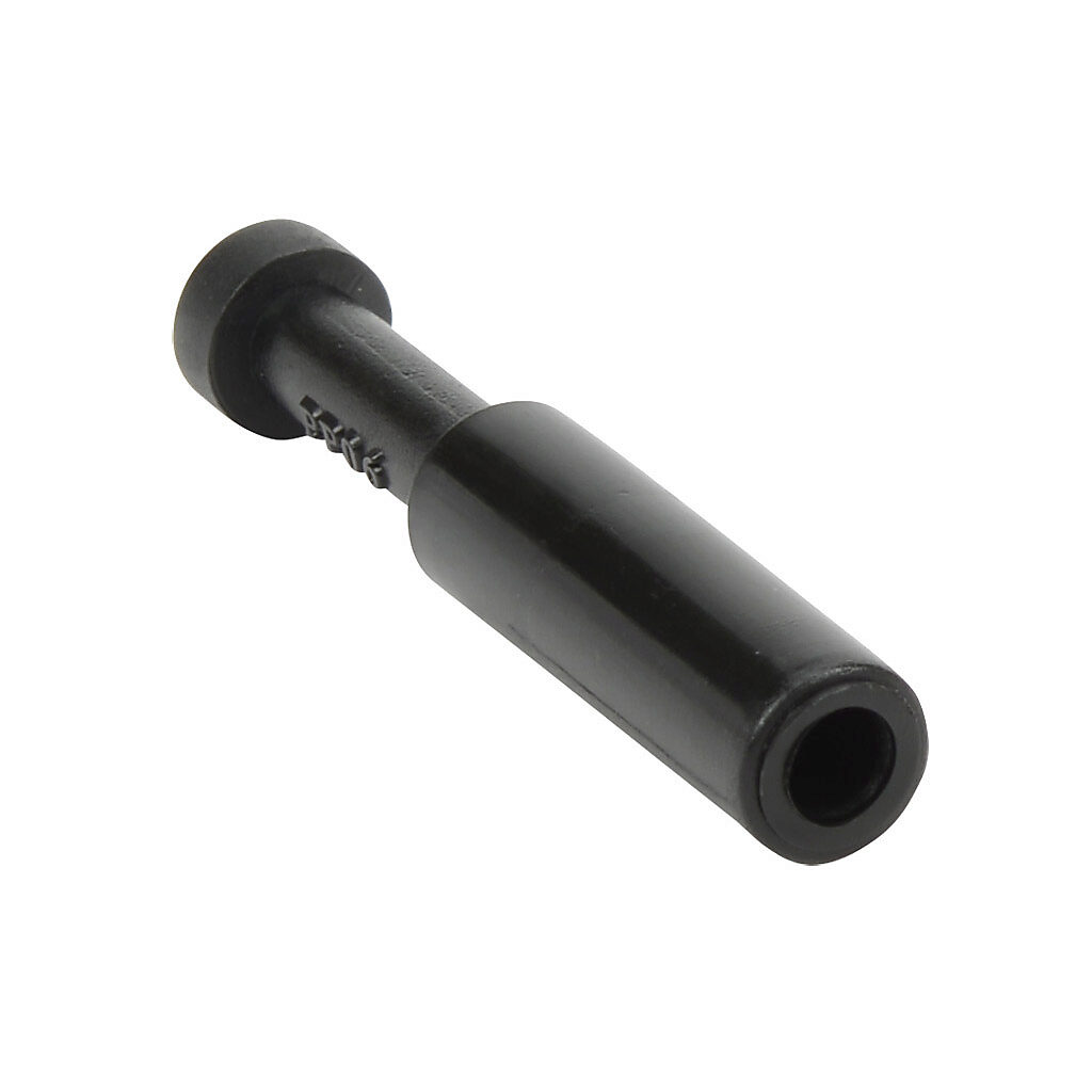 PLUG6M - NITRA pneumatic push-to-connect fitting, plug, thermoplastic (PBT) body, 6mm plug-in. Package of 5.