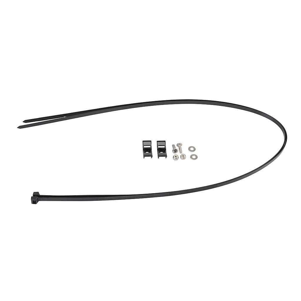 PMKG-12-IMP-P10 - Integra light-duty pole mounting kit, accommodates up to 12in pole diameter, plastic components and zinc-plated steel fasteners. For use with 4in wide Impact series polycarbonate enclosures.