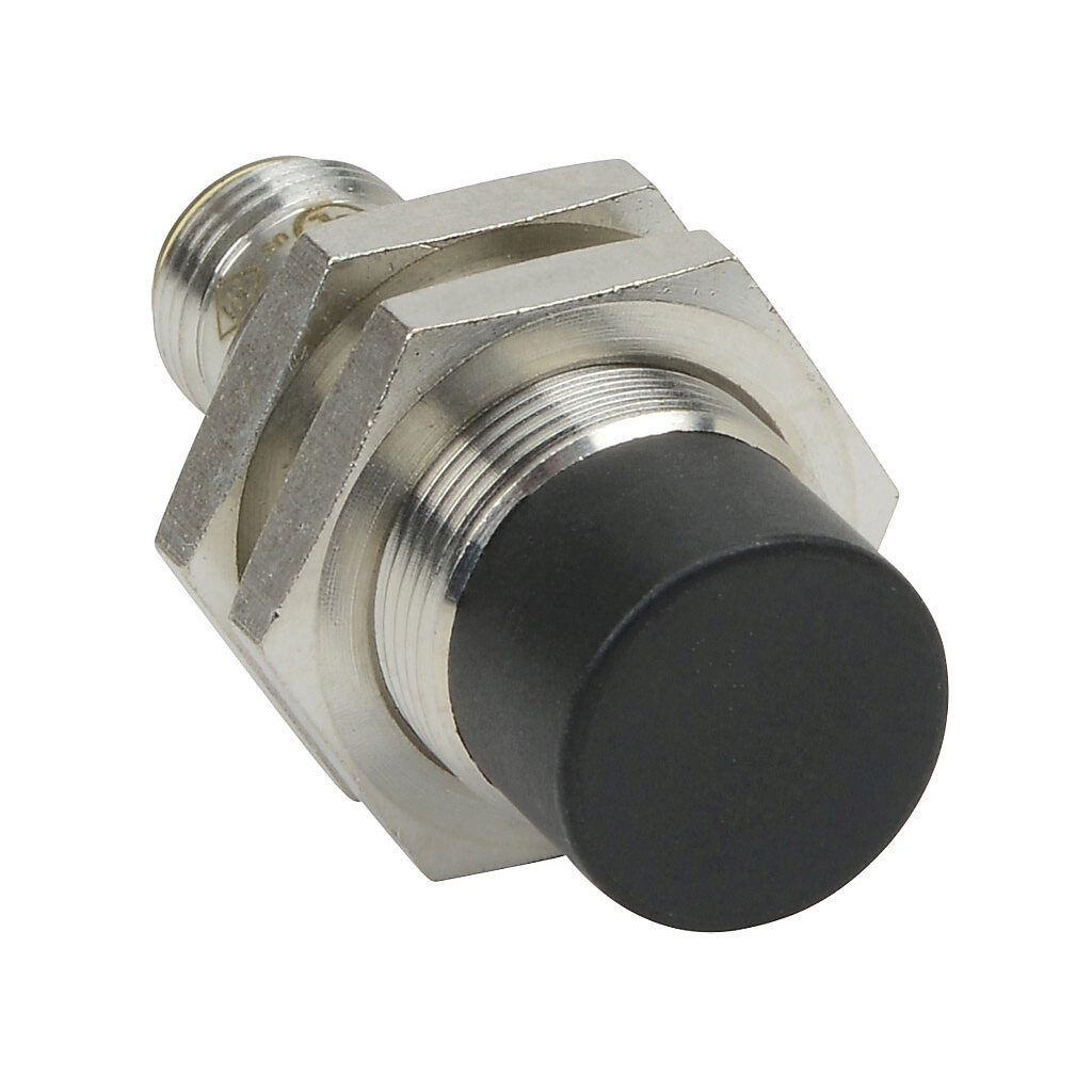 PNK6-AN-4H - AutomationDirect inductive proximity sensor, tubular, 18mm diameter x 45mm body, bronze-plated brass housing, NPN, N.O. output, 12mm sensing distance, non-flush, 300 Hz switching frequency, IP65 IP66 IP67 IP68 IP69K, 4-pin M12 quick-d...