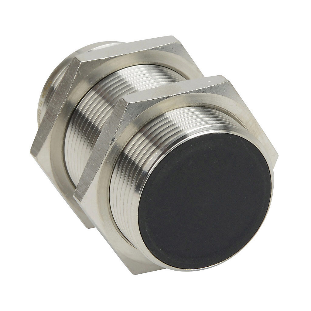 PNT-CP-3H - AutomationDirect inductive proximity sensor, tubular, 30mm diameter x 60mm body, bronze-plated brass housing, PNP, N.C. output, 15mm sensing distance, flush, 100 Hz switching frequency, IP65 IP66 IP67 IP68 IP69K, 4-pin M12 quick-discon...