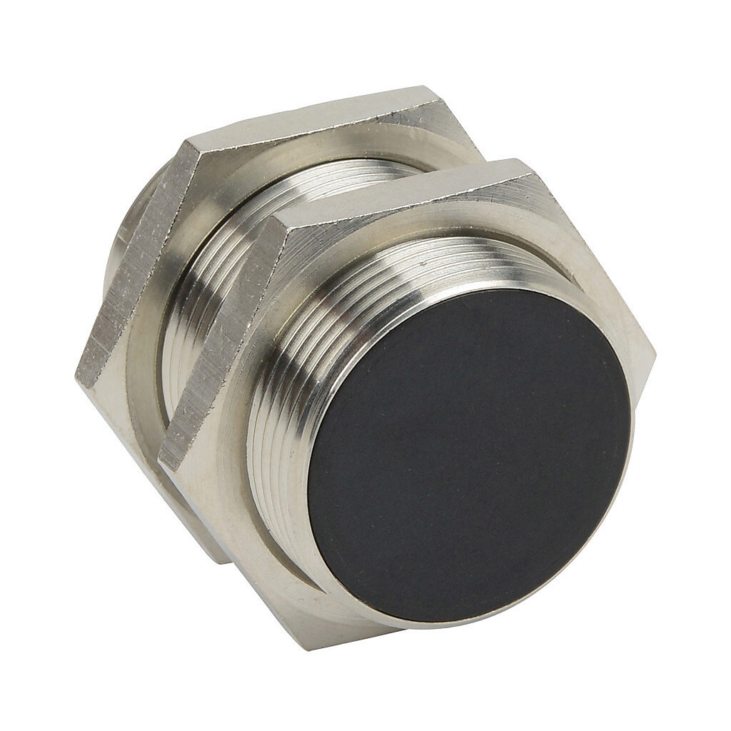 PNT6-CP-3H - AutomationDirect inductive proximity sensor, tubular, 30mm diameter x 50mm body, bronze-plated brass housing, PNP, N.C. output, 15mm sensing distance, flush, 100 Hz switching frequency, IP65 IP66 IP67 IP68 IP69K, 4-pin M12 quick-disco...