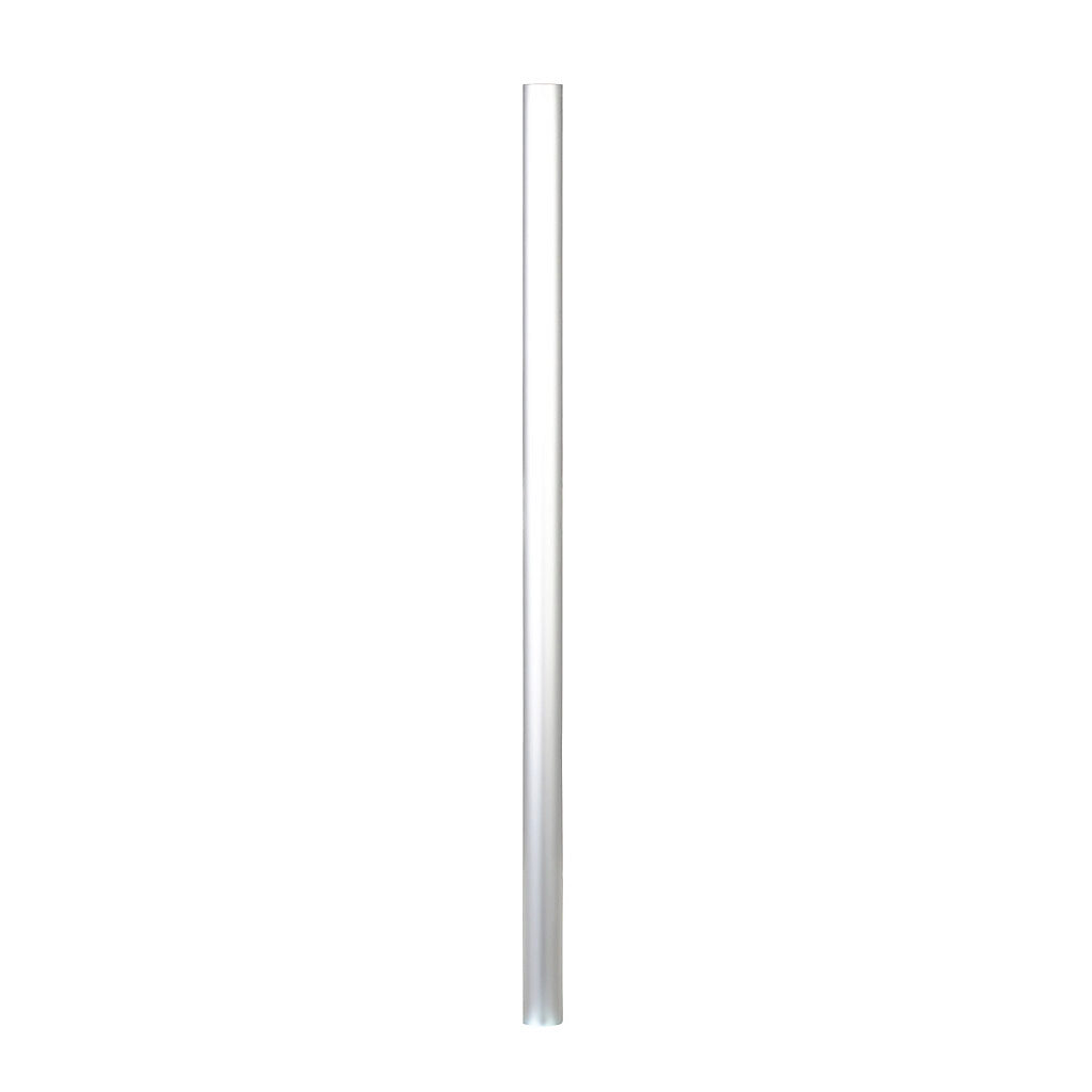 POLE22-0500AN - Patlite mounting pole, 22mm diameter, 500mm length, silver, aluminum. For use with 40mm terminal elements.