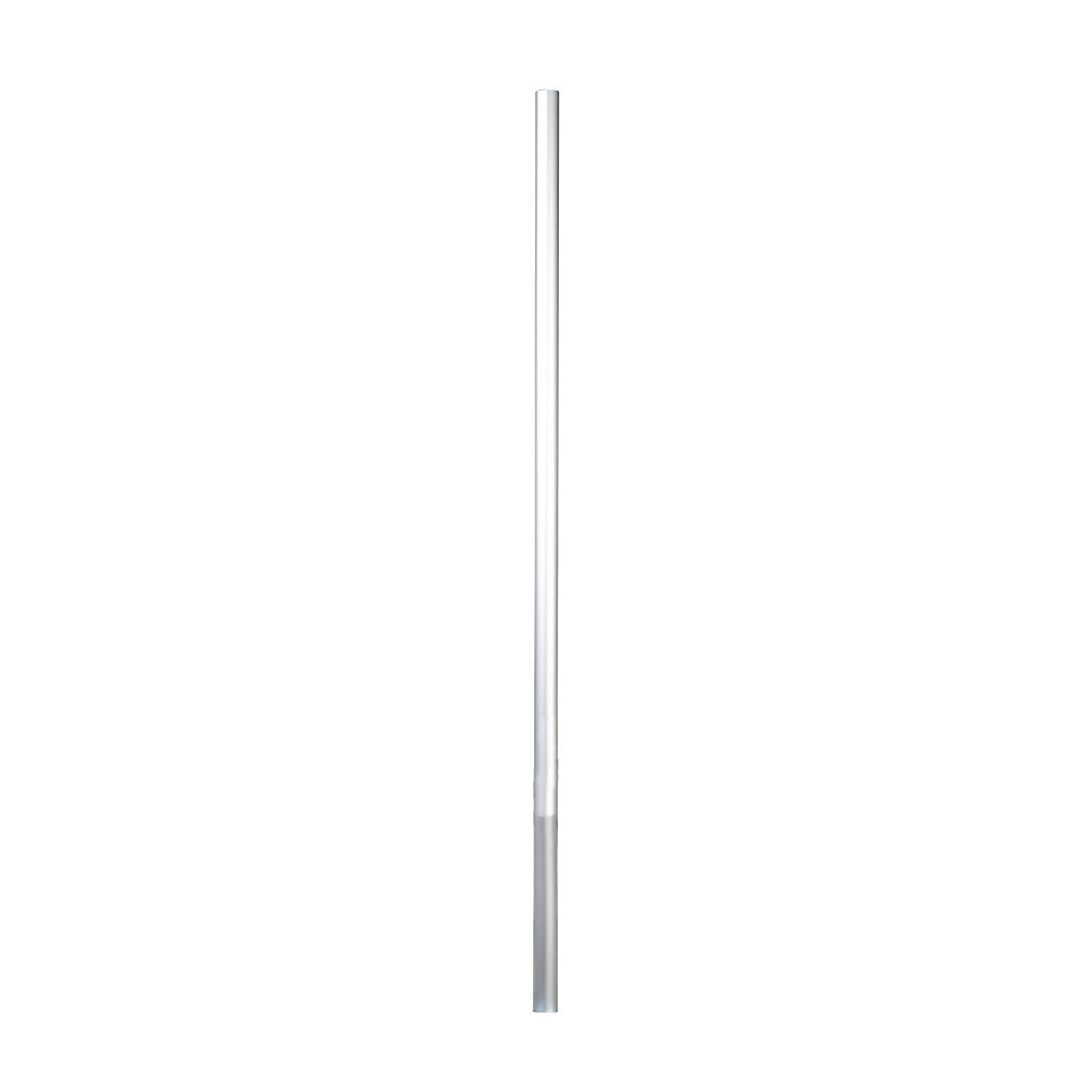 POLE22-0800AN - Patlite mounting pole, 22mm diameter, 800mm length, silver, aluminum. For use with 40mm terminal elements.