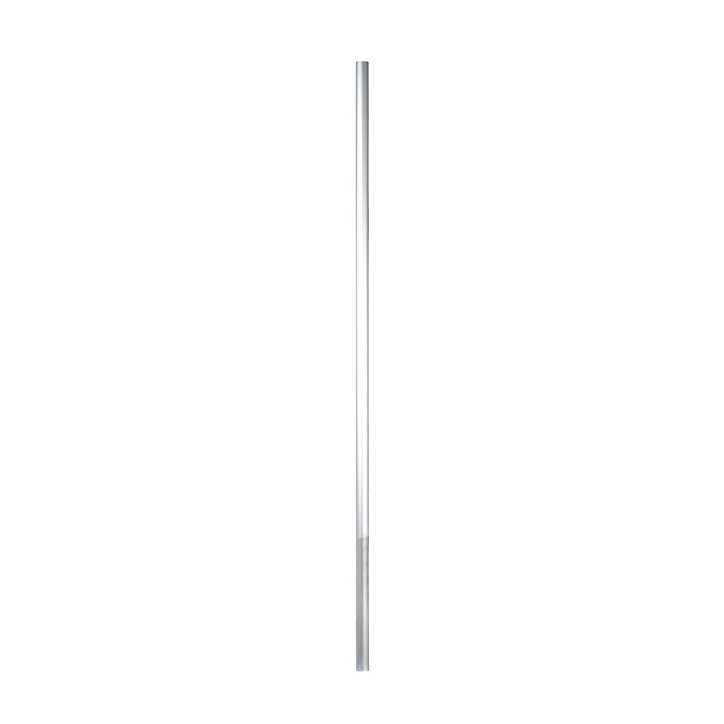 POLE22-1000AN - Patlite mounting pole, 22mm diameter, 1000mm length, silver, aluminum. For use with 40mm terminal elements.